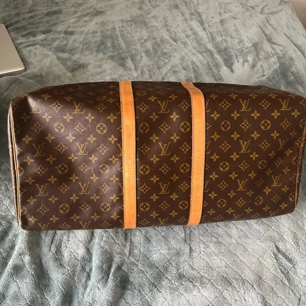 Louis Vuitton monogram‎ keep all 55 Vintage travel bag SP0934
